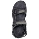 Sandale piele naturala barbati negru Marco Tozzi 2-18400-22-098-Black-Comb
