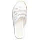Sandale piele naturala dama alb Nicolis 161708-Alb