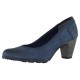 Pantofi dama bleumarin s.Oliver toc mediu 5-22404-22-802-denim