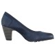 Pantofi dama bleumarin s.Oliver toc mediu 5-22404-22-802-denim