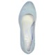 Pantofi dama albastru s.Oliver toc mediu 5-22404-22-810-ltblue