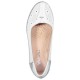 Pantofi piele naturala dama alb Yussi toc mic 295-T-42-246-26