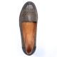 Pantofi piele naturala dama gri Yussi toc mic 552-T-08-17