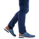 Pantofi barbati albastru maro Rieker relax confort 14450-14-Albastru-Maro