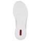 Pantofi dama alb bej roz Rieker relax confort N4286-80-Alb-Bej-Roz