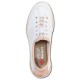 Pantofi dama alb roz Rieker relax confort N42G8-80-Alb-Roz