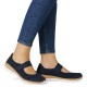 Pantofi dama albastru Rieker relax confort N42B0-14-Albastru