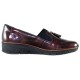 Pantofi dama bordo Rieker relax confort 53751-35-Red