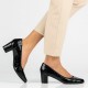 Pantofi dama negru Filippo toc mediu DP4497-23-BK-Negru