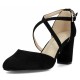 Pantofi dama negru Filippo toc mediu DS4627-23-BK-Negru