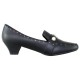 Pantofi dama negru Mae & Mathilda toc mic 17639G-Schwarz