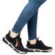 Pantofi dama negru Rieker relax confort 45973-00-Negru