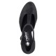 Pantofi dama negru Rieker toc mediu 41087-00-Negru