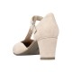 Pantofi dama roz Rieker toc mediu 41087-31-Roz