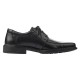 Pantofi eleganti piele naturala barbati negru Rieker relax confort B0812-00-Negru