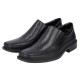 Pantofi eleganti piele naturala barbati negru Rieker relax confort B0873-00-Negru