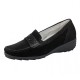 Pantofi piele intoarsa dama negru Waldlaufer relax confort ortopedic 348501-162-001-Hanin-Negru