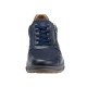 Pantofi piele naturala barbati albastru maro gri Waldlaufer relax confort ortopedic 718006-301-519-H-Max-Albastru-Maro-Gri