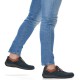 Pantofi piele naturala barbati albastru maro Rieker relax confort 05207-15-Albastru-Maro