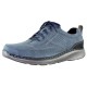 Pantofi piele naturala barbati albastru Mels 61901-Blue