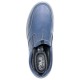 Pantofi piele naturala barbati albastru Mels 71968-Blue