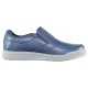 Pantofi piele naturala barbati albastru Mels 71968-Blue