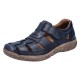 Pantofi piele naturala barbati albastru Rieker relax confort 03578-14-Albastru