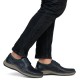 Pantofi piele naturala barbati albastru Rieker relax confort 05213-14-Albastru