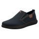 Pantofi piele naturala barbati albastru Rieker relax confort 10452-14-Albastru