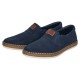 Pantofi piele naturala barbati albastru Rieker relax confort B5256-14-Albastru