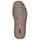 Pantofi piele naturala barbati bej bleumarin Rieker relax confort 03076-64-Bej-Bleumarin