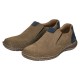 Pantofi piele naturala barbati bej bleumarin Rieker relax confort 03076-64-Bej-Bleumarin