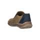 Pantofi piele naturala barbati bej bleumarin Rieker relax confort 03076-64-Bej-Bleumarin