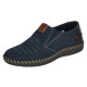 Pantofi piele naturala barbati bleumarin maro Rieker relax confort B2457-14-Bleumarin-Maro