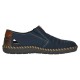 Pantofi piele naturala barbati bleumarin maro Rieker relax confort B2457-14-Bleumarin-Maro