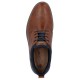 Pantofi piele naturala barbati maro albastru Rieker relax confort 14450-22-Maro-Albastru