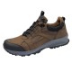 Pantofi piele naturala barbati maro negru Waldlaufer relax confort ortopedic 335001-500-026-Hen-Maro-Negru