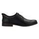 Pantofi piele naturala barbati negru Rieker relax confort 10353-00-Negru