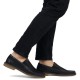 Pantofi piele naturala barbati negru Rieker relax confort 13459-00-Negru