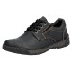 Pantofi piele naturala barbati negru Rieker relax confort B0306-00-Negru