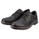 Pantofi piele naturala barbati negru Rieker relax confort B4610-00-Negru