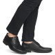 Pantofi piele naturala barbati - negru, Rieker - relax, confort, impermeabil - B0013-00-Negru