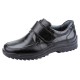 Pantofi piele naturala barbati negru Waldlaufer relax confort ortopedic 613300-174-001-Kai