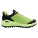 Pantofi piele naturala copii verde negru Grisport impermeabil 850099-9703V3G-Verde-Negru