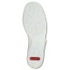 Pantofi piele naturala dama alb argintiu Rieker relax confort 41368-80-Alb-Argintiu