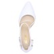 Pantofi piele naturala dama alb Nike Invest toc mediu S1207-Alb