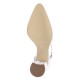 Pantofi piele naturala dama alb Nike Invest toc mediu S1207-Alb