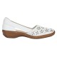 Pantofi piele naturala dama alb Rieker relax confort 41356-80-Alb