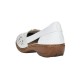 Pantofi piele naturala dama alb Rieker relax confort 41356-80-Alb