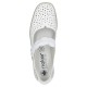 Pantofi piele naturala dama alb Rieker relax confort 41399-80-Alb